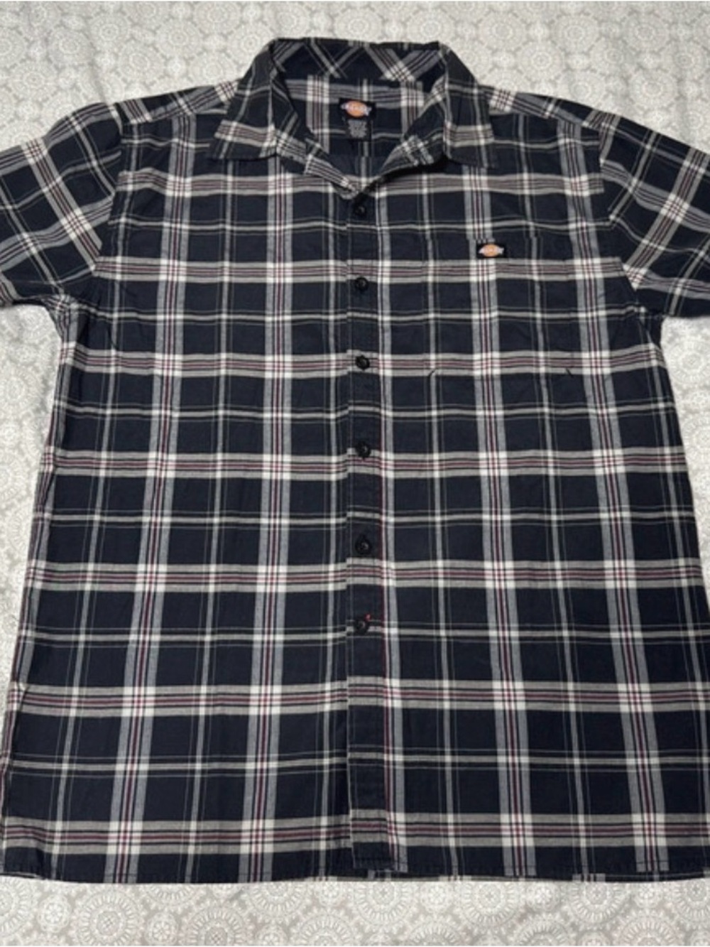 Dickies Short Sleeve Plaid Shirt
